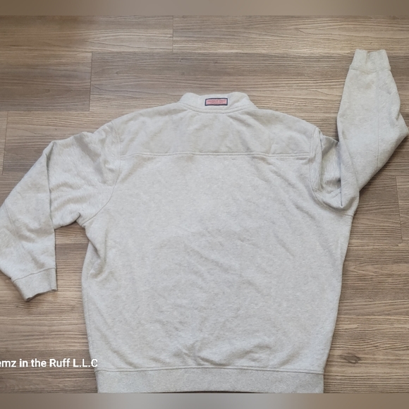 Vineyard Vines Martha's Vineyard Embroidered KC Royals👑 Logo Pullover 1/4Zip-Up - Picture 14 of 16